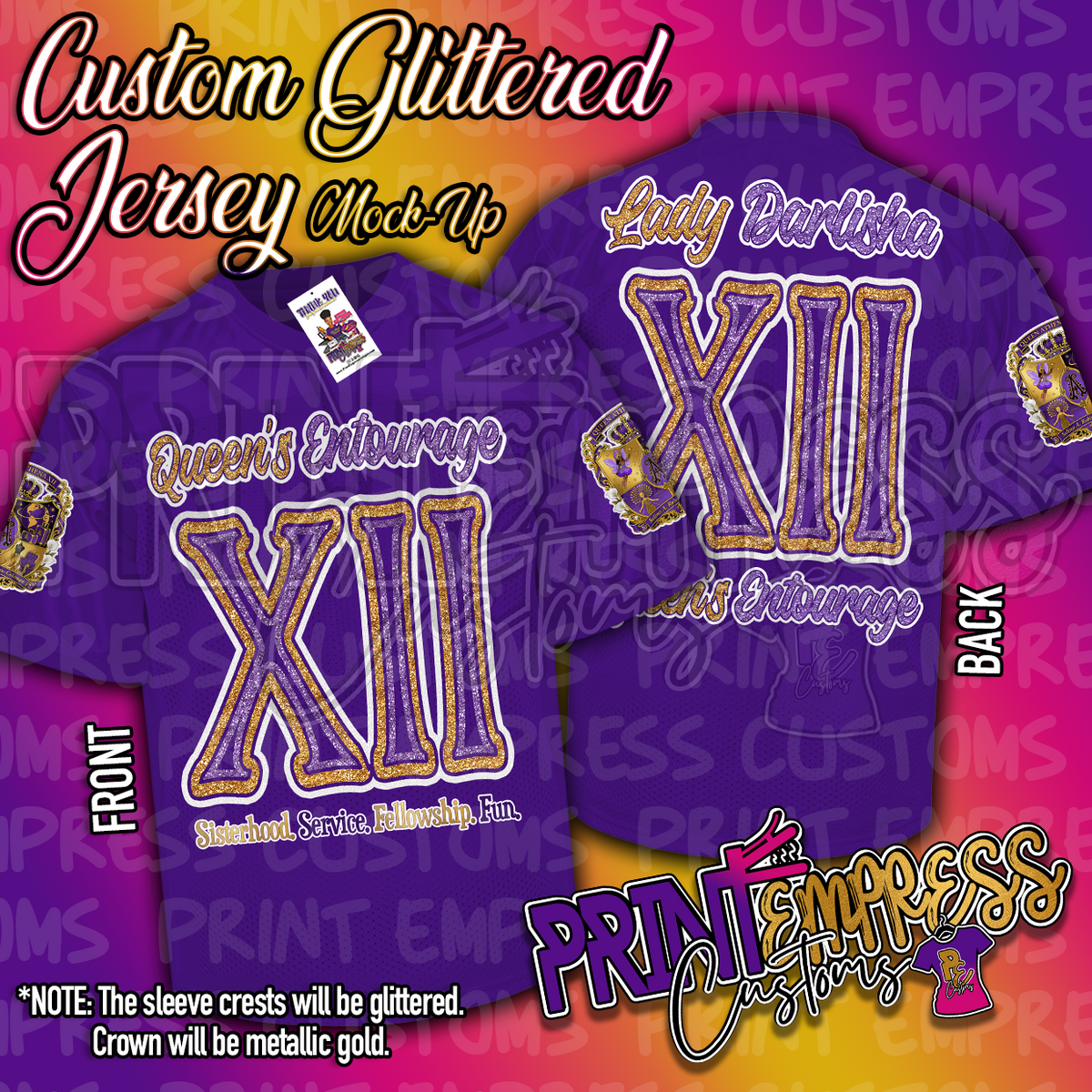 RESERVED: Queen Athena XII Jerseys
