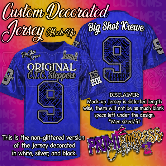 RESERVED: Original C.T.C. Steppers Jerseys