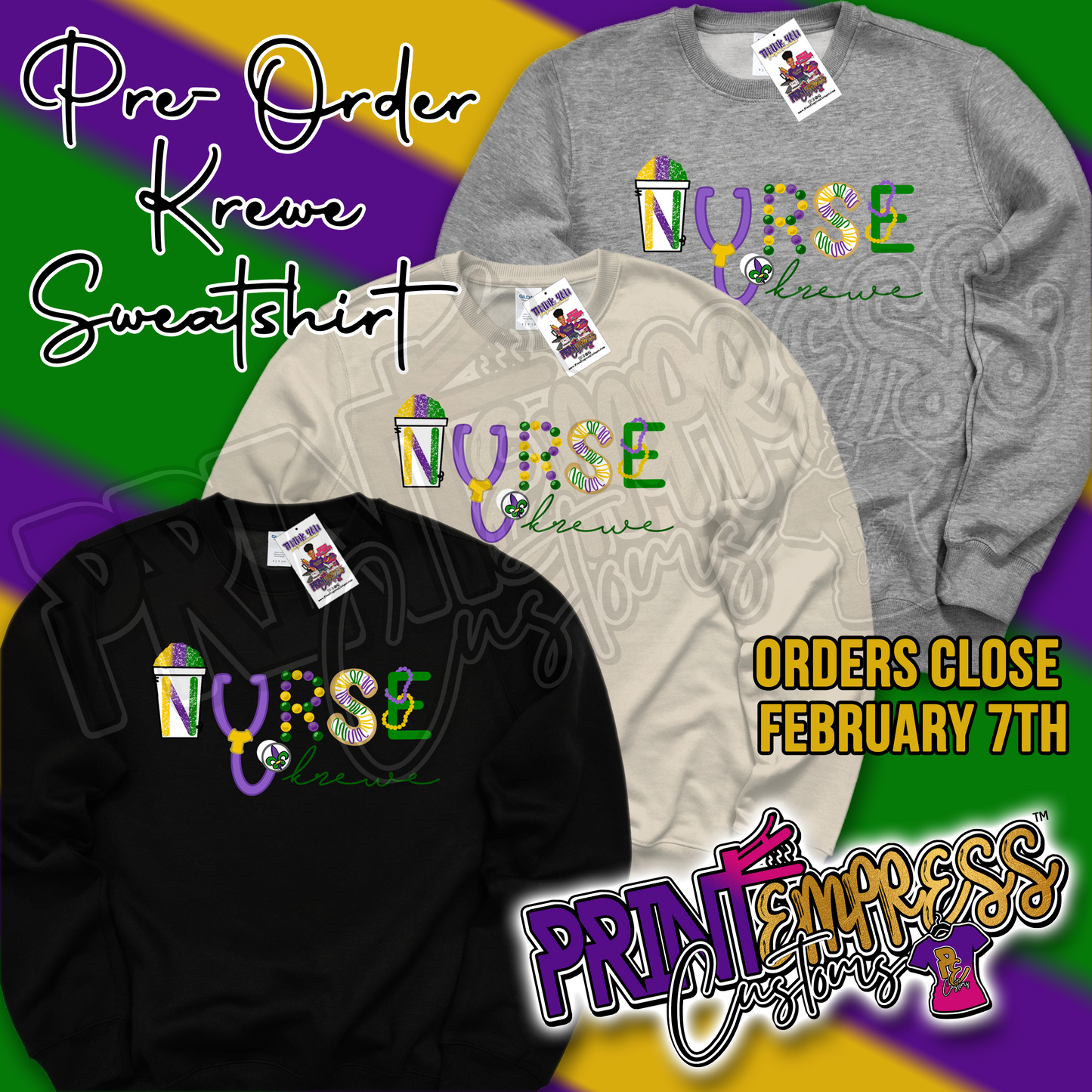 Nurse Krewe Sweatshirt