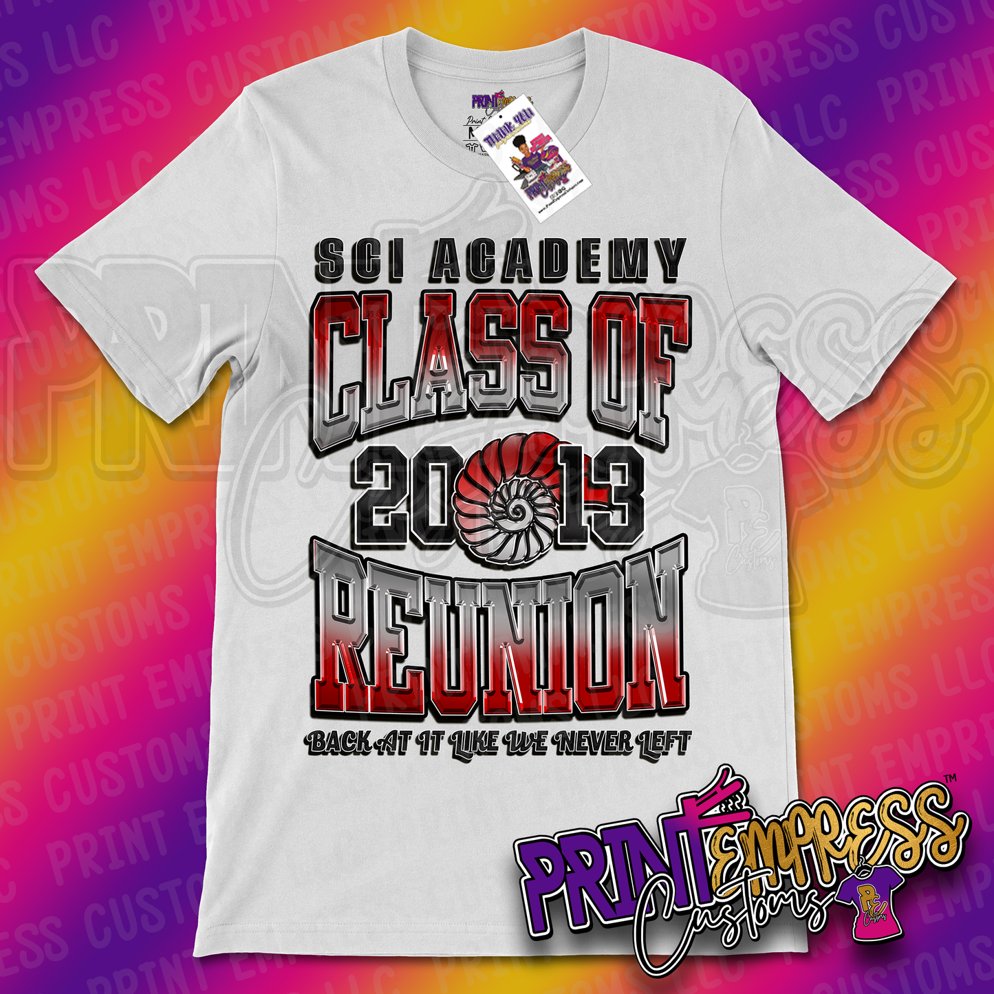 SCI Academy C/O 2013 Reunion Tees + Tumblers