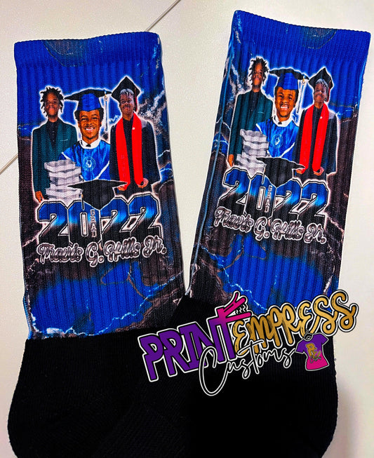 Custom: Socks (M) - Any Occasion - PRINT EMPRESS CUSTOMS LLC