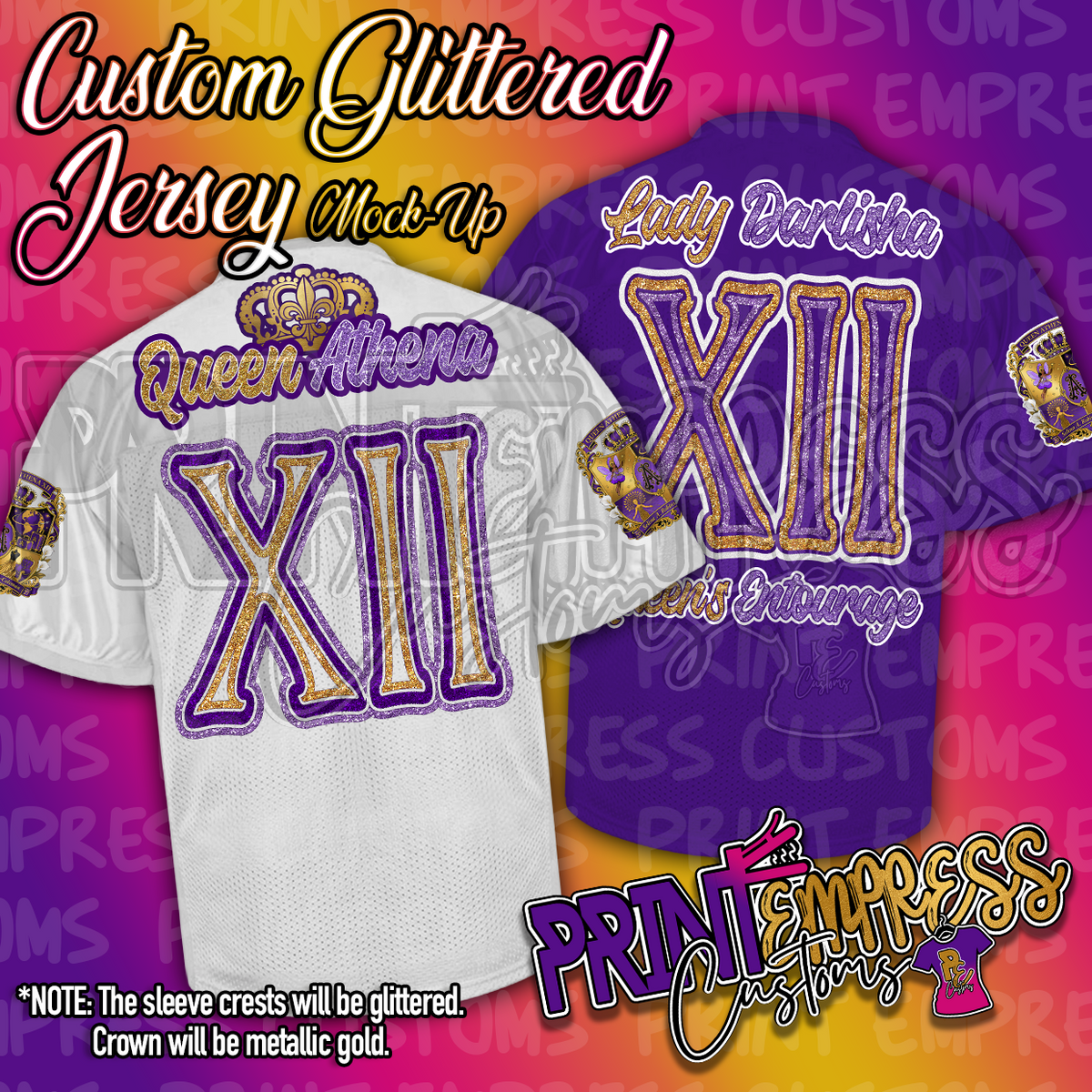 RESERVED: Queen Athena XII Jerseys