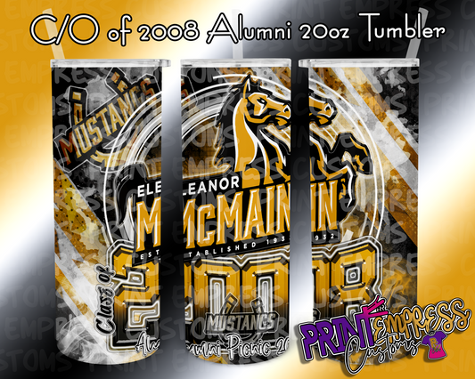 C/O of 2008 Alumni Picnic 20oz Tumbler