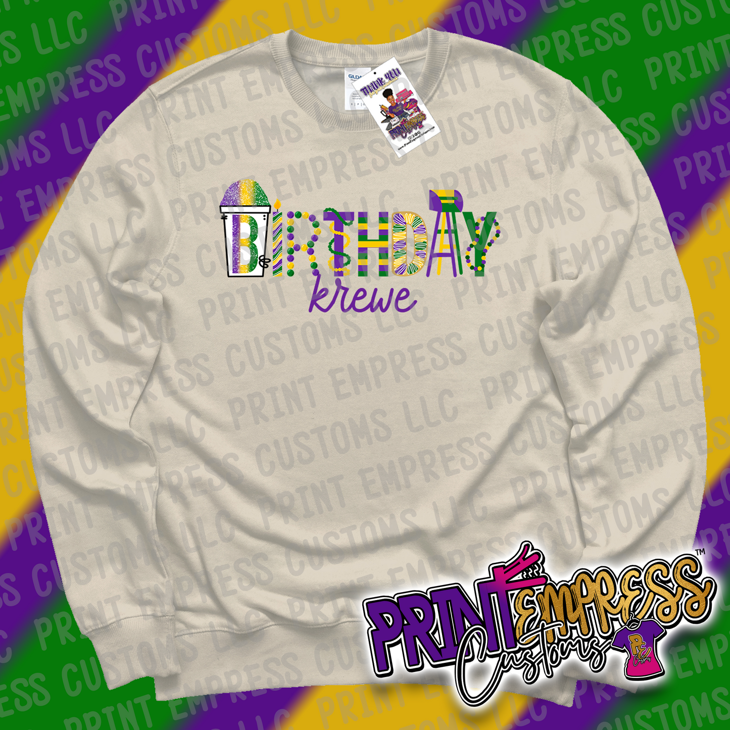 Birthday Krewe Sweatshirt