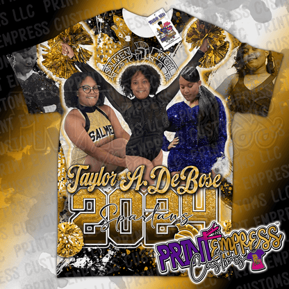 RESERVED - Taylor Senior Night Tees - PRINT EMPRESS CUSTOMS LLC