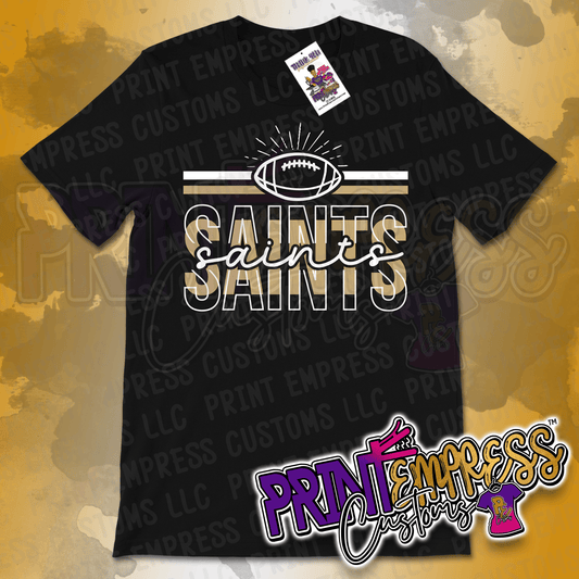 Saints Echo Tee - PRINT EMPRESS CUSTOMS LLC