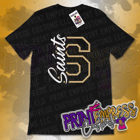 Saints Signature Tee - PRINT EMPRESS CUSTOMS LLC