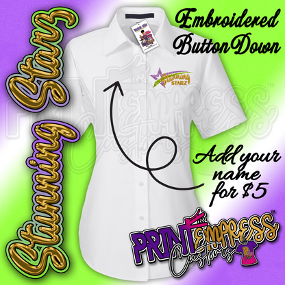Embroidery: Stunning Starz Button Down