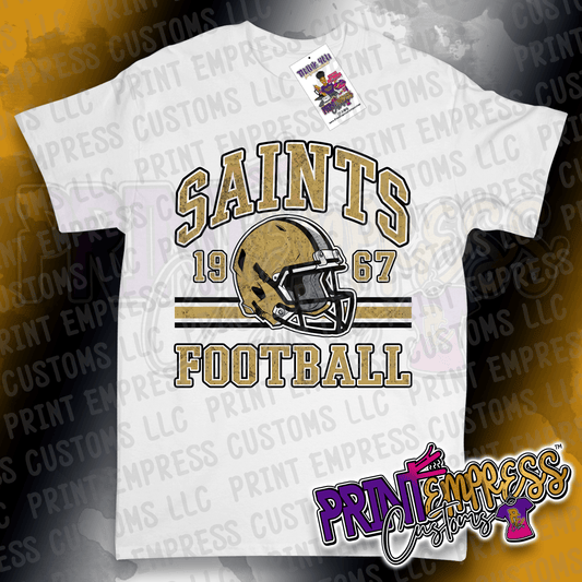 Vintage 1967 Saints Tee - PRINT EMPRESS CUSTOMS LLC