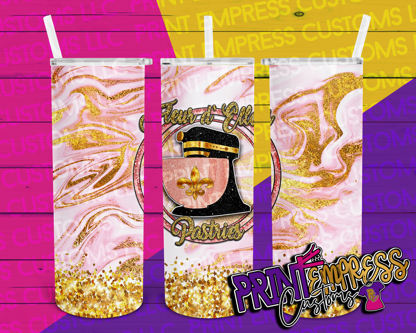 Custom: 20 OZ Tumbler - PRINT EMPRESS CUSTOMS LLC