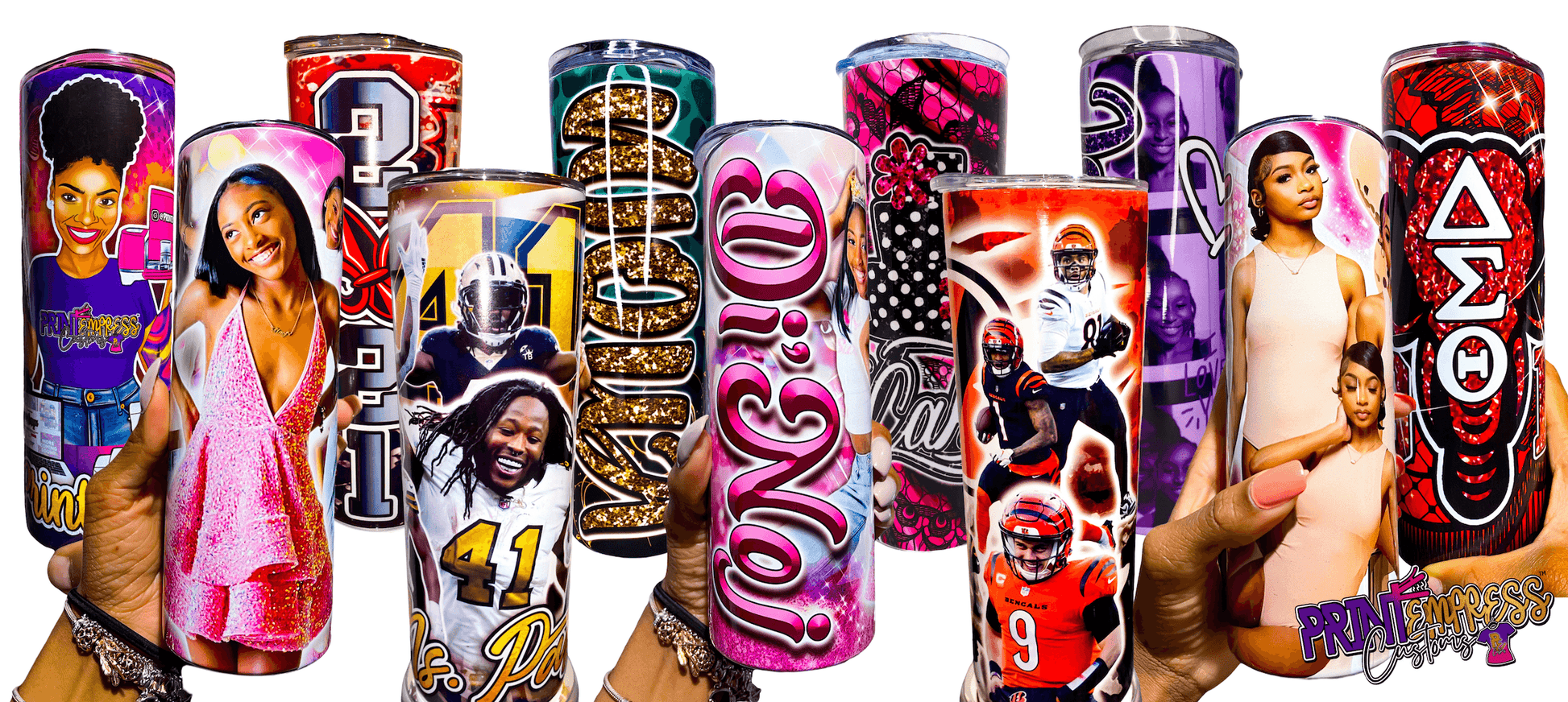 Custom: 20 OZ Tumbler - PRINT EMPRESS CUSTOMS LLC