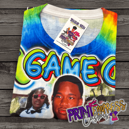 Custom: 3D Front & Back Tee (Any Occasion) - PRINT EMPRESS CUSTOMS LLC