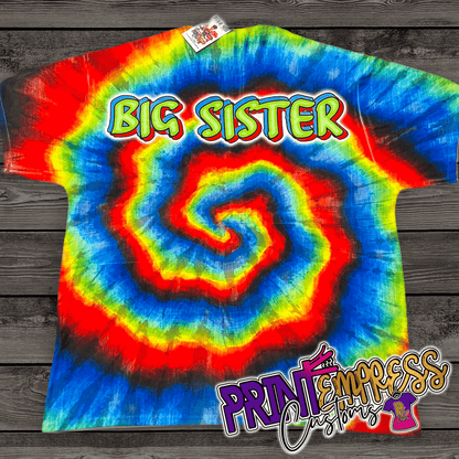 Custom: 3D Front & Back Tee (Any Occasion) - PRINT EMPRESS CUSTOMS LLC