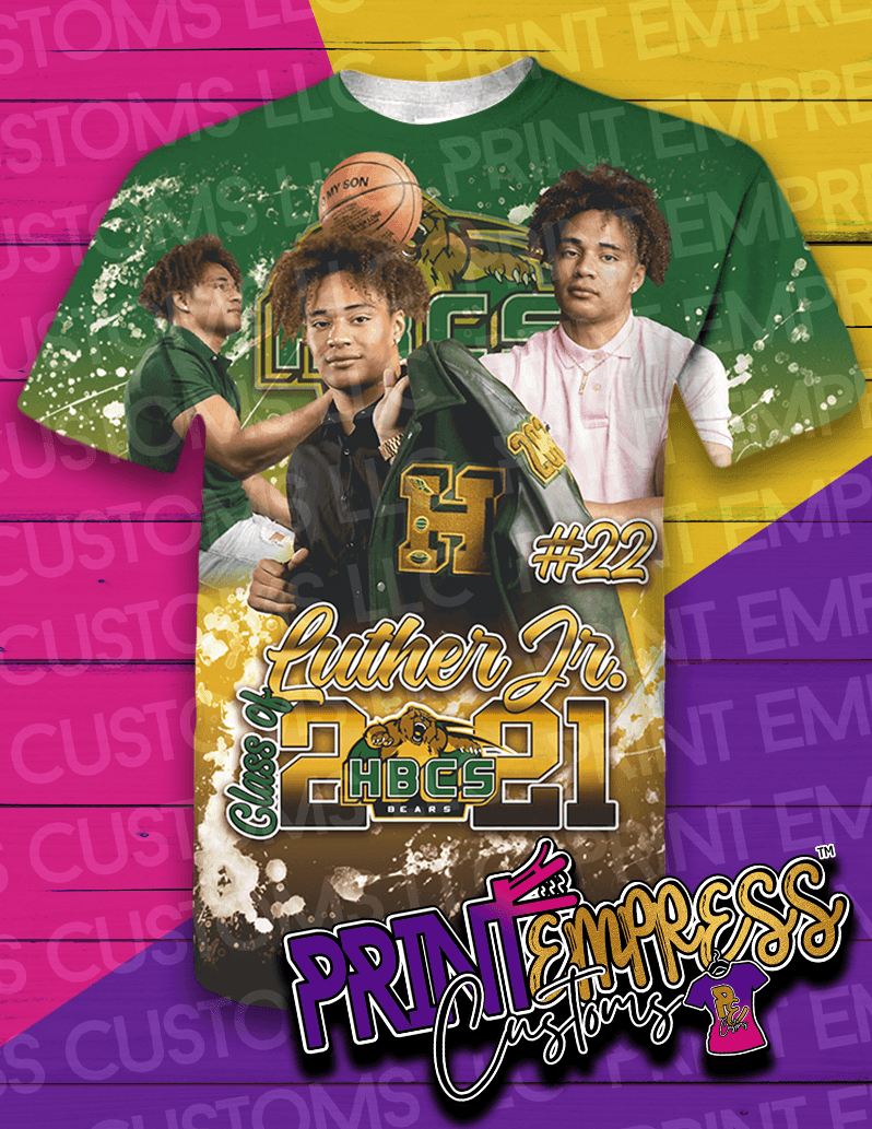 Custom: 3D Graduation Shirt - PRINT EMPRESS CUSTOMS LLC