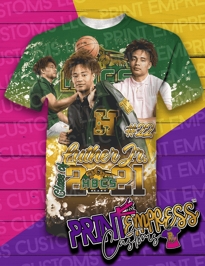 Custom: 3D Graduation Shirt - PRINT EMPRESS CUSTOMS LLC