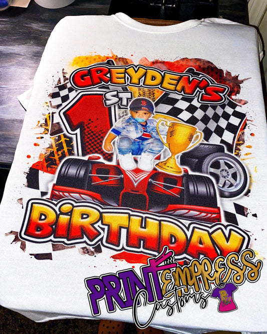 Custom: Partial Front Print Tee (Optional Back) Any Occasion - PRINT EMPRESS CUSTOMS LLC