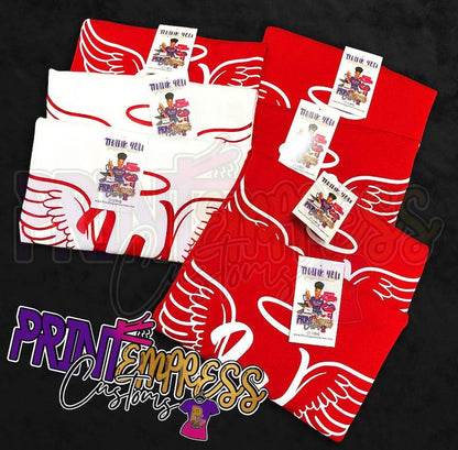 RESERVED - #ISMILE Front & Back Tee - PRINT EMPRESS CUSTOMS LLC