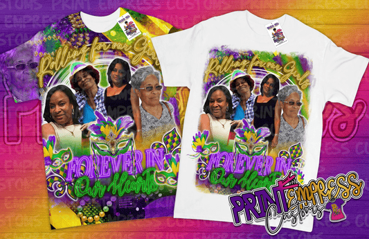 RESERVED - Rolling for Our Girls Tee - PRINT EMPRESS CUSTOMS LLC